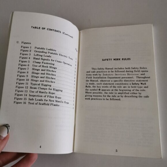 1980 Westinghouse Field Service Safety Manual Hamilton Engineer Field Installs - Picture 7 of 10